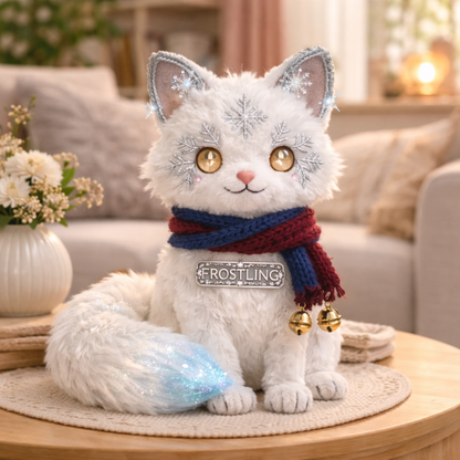 Peluche Frostlin Brillo Invernal (Zorro de Nieve Edición de Colección)